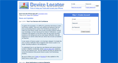 Desktop Screenshot of device-locator.com